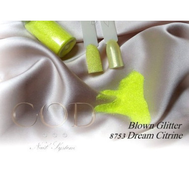 Blown Glitter Dream Citrine