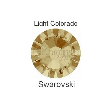 Crystal Swarovski Light Colorado Topaz SS3
