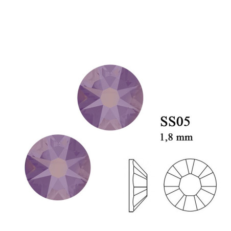 Crystal Swarovski Cyclamen Opal SS5