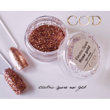 Glitter Fine rose Gold