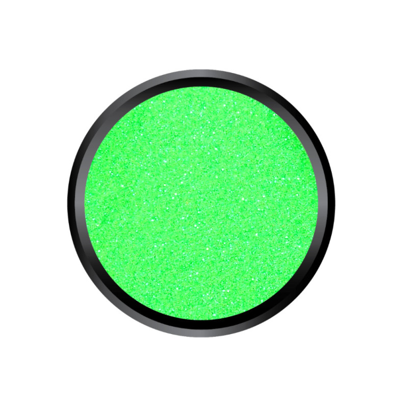 Blown Glitter Néon Green