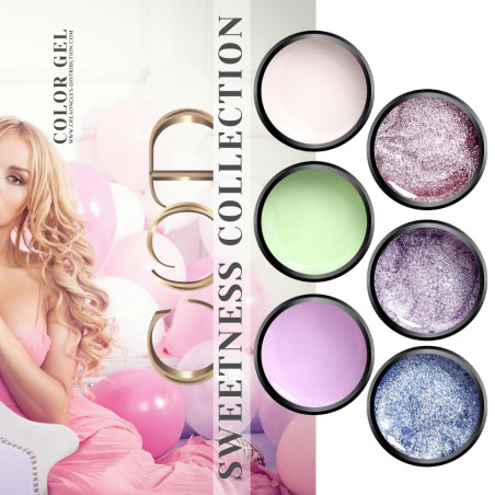 Image de couverture de la Sweetness Collection gel couleur