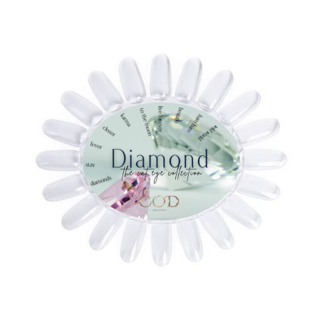 Nuancier Natur & Collection Diamond Cat Eye de face 