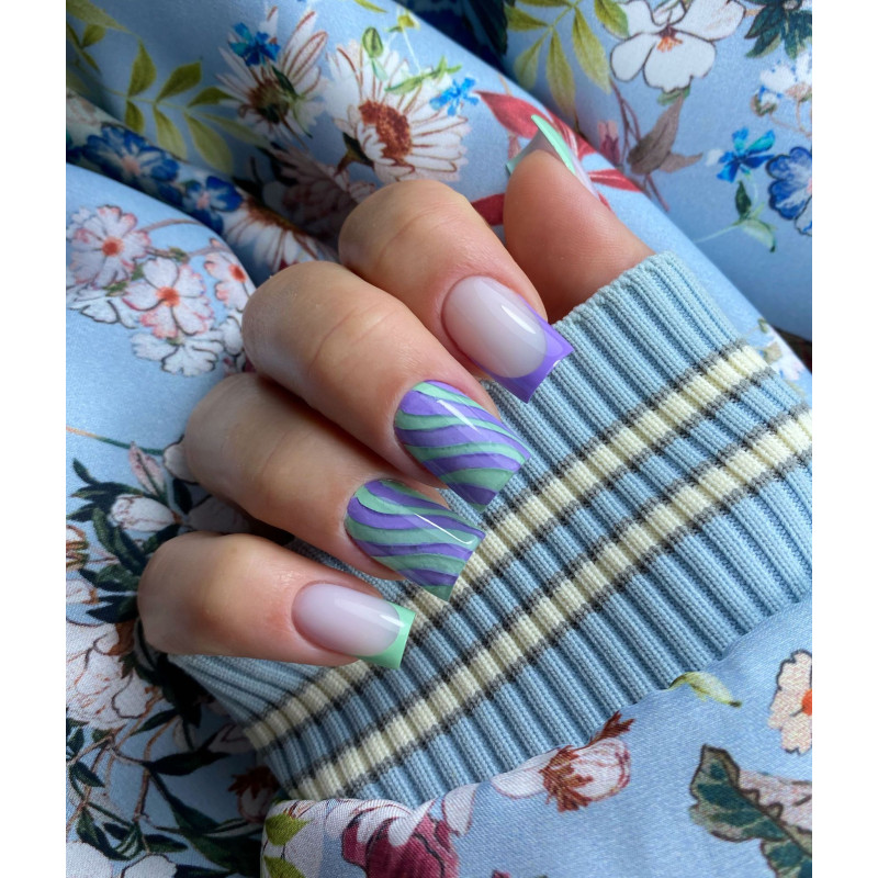 Square fait avec l'Art Line Light Violet