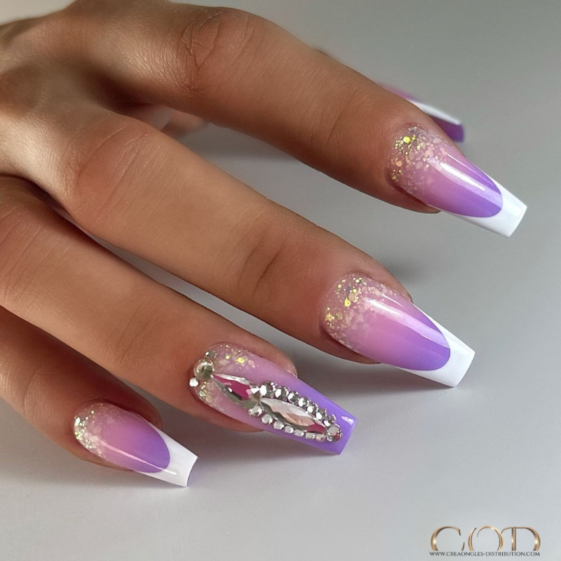 Ballerina fait avec l'Art Line Light Violet