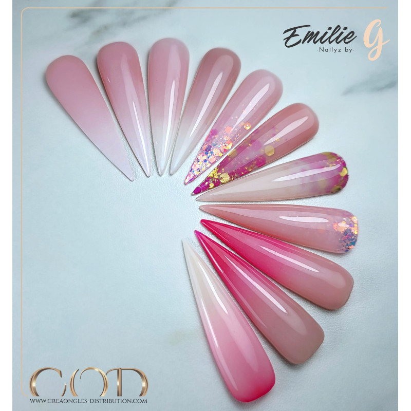 Pop-it fait avec le Mix Golden Leaf & fucshia 