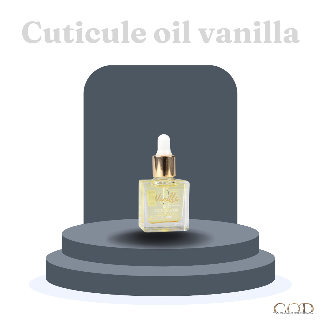 huile à cuticules parfumée vanille  cod nail system